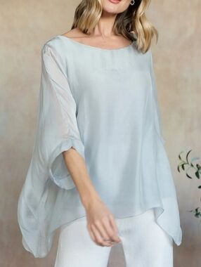 Cobblestone Living Martina Top SzOS NWT